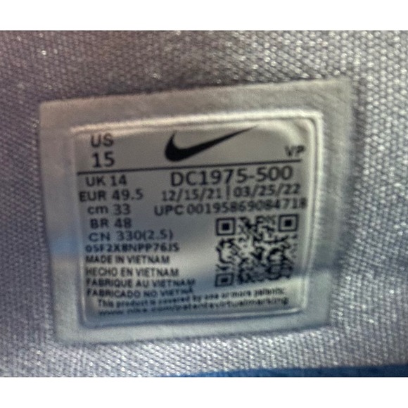Nike KD 15 Psychic Purple Dark Marina Blue Basketball Shoes DC1975-500 Mens 15 main image 16